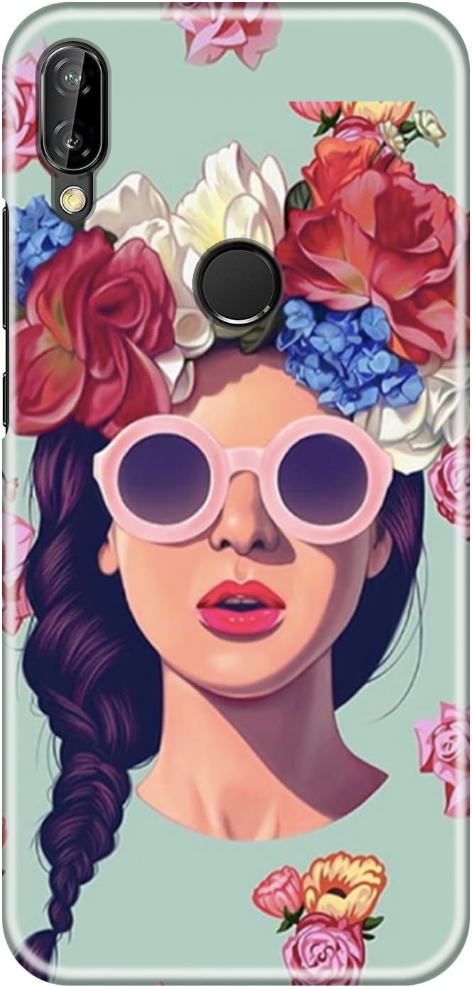 Hupshy Printed Back Cover for Huawei P20 Lite - Multicolor