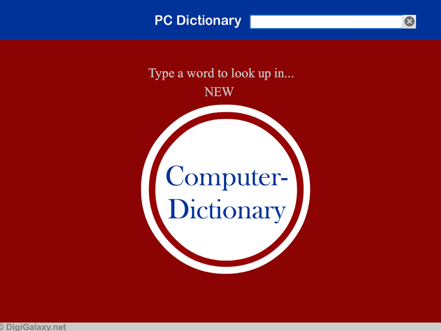 PC Users - Computer Dictionary Desktop Encyclopedia [Download]