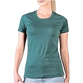 MERIWOOL Women’s Merino Wool Short Sleeve T Shirt Lightweight Base Layer Tee