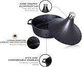 INTIGNIS Tagine Cooking Pot 28cm 4.2L Oven Proof Aluminium Induction Gas view 5