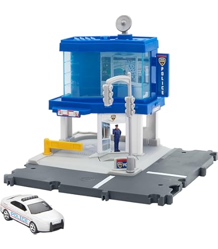 Matchbox Coffret Aéroport Tour De Contrôle – Audi Métal 1/64, Avion Plastique, Bras Décollage/atterrissage, Rangement – JBW37