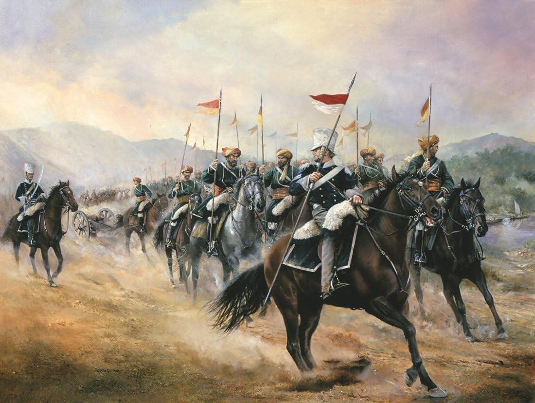 Forward the Guns by Chris Collingwood. British Army Historical Art Print.:  Amazon.co.uk: Kitchen & Home