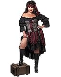 California Costumes Women's Plus-Size Pirate Wench Costume