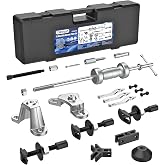 CARVALAX 12-Way Slide Hammer Puller Set | Auto Repair Kit for Hub, Bearing, Gear &amp; Axle Extractor, Dent Removal, Heavy Duty 23-Piece w/Case