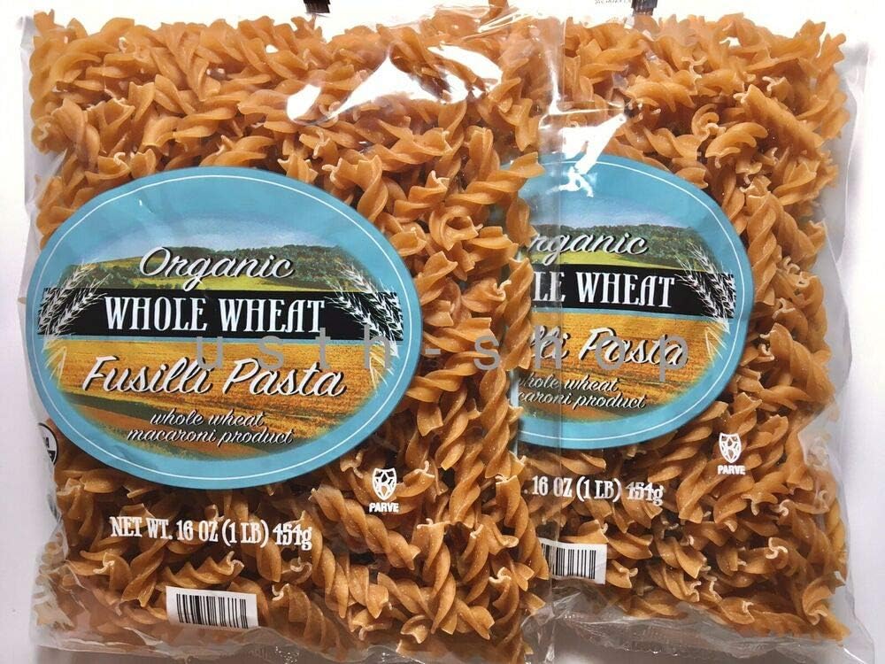 Trader Joe's Organic Whole Wheat Fusilli Pasta, Macaroni