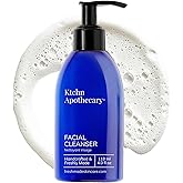 Natural Hydrating Foaming Facial Cleanser | NonDrying Cream-to-Foam Face Wash | High-Performing yet Gentle | Softer, Smoother Glowing Skin | Handcrafted in Small Batches | All Skin Types | Women & Men