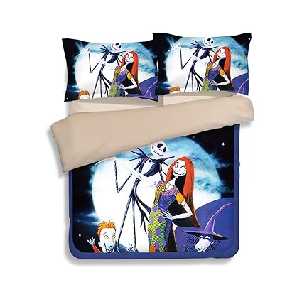 Amazon Com Amtan 3d Nightmare Before Christmas Duvet Cover