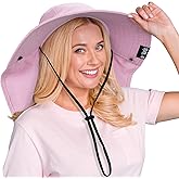 Womens Hiking Hat Wide Brim Hat with Large Neck Flap UPF 50+ Sun Protection Hats