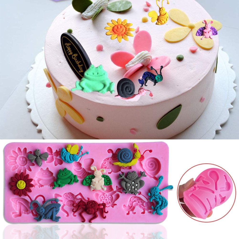 Napravi Rs Lennonsi 3d Moule En Silicone Pour Gateau Fondant Chocolat Bonbons Glacon Insectes Et Pudding Grenouille Abeille Escargot Araignee Moisissure Gateau Decor Outil Moules A Bonbons Et Chocolat Moules A Patisserie Napravi Rs Lennonsi 3d Moule En Silicone Pour Gateau Fondant Chocolat Bonbons Glacon Insectes Et Pudding Grenouille Abeille Escargot Araignee Moisissure Gateau Decor Outil Moules A Bonbons Et Chocolat Moules A Patisserie