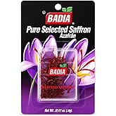 Badia Saffron, 0.4 gram &ndash; Spanish Whole Azafran (Saffron) Threads | Spanish Whole Azafran (Saffron) Threads For Paella, Rice &amp; Gourmet Cooking