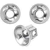 Pinhead M10 Locking Wheel Axle Nuts | M10 Solid Axle Locking Nuts with Anti-Theft Keyed Security
