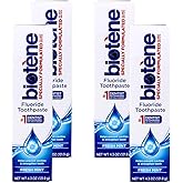 Biotene Dry Mouth Toothpaste, Fresh Mint Original, 4.5-Ounce Box (Pack of 4)