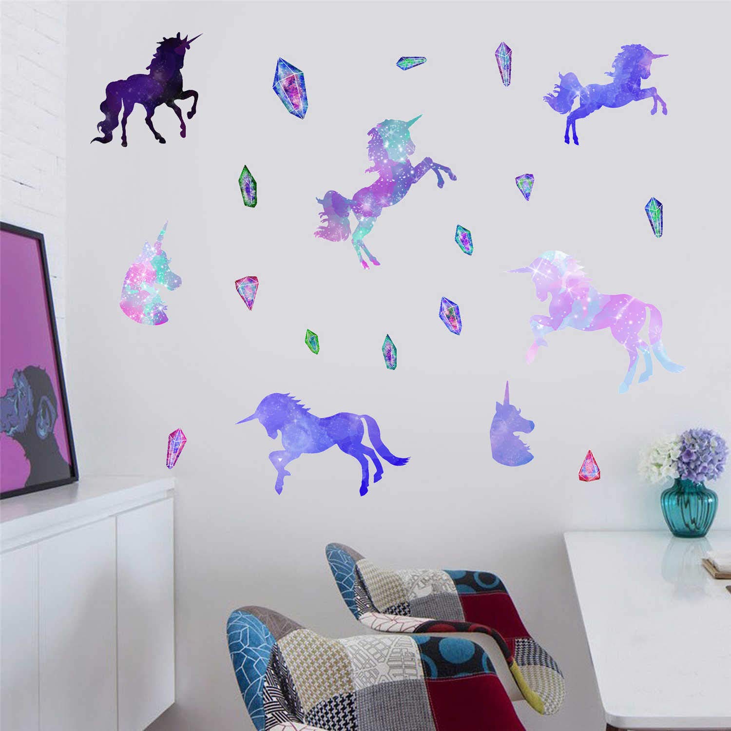 nursery peel and stick wall decals