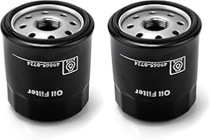LIKELION 49065-0724 Oil Filter Replacement for Kawasaki 49065-7010,Compatible with Kawasaki FH381V, FH430V, FH480V, FH541V, FH580V, FH601D, FH601V, FH641V, FH680D, FH680V, FH721D, FH721V (2 pack)