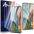 Anoowkoa 3 Pack Designed for Moto G75 Screen Protector Tempered glass film.Anti-Breakage.Anti-Scratch No Bubbles 9H Hardness.Easy Installation for Moto G75