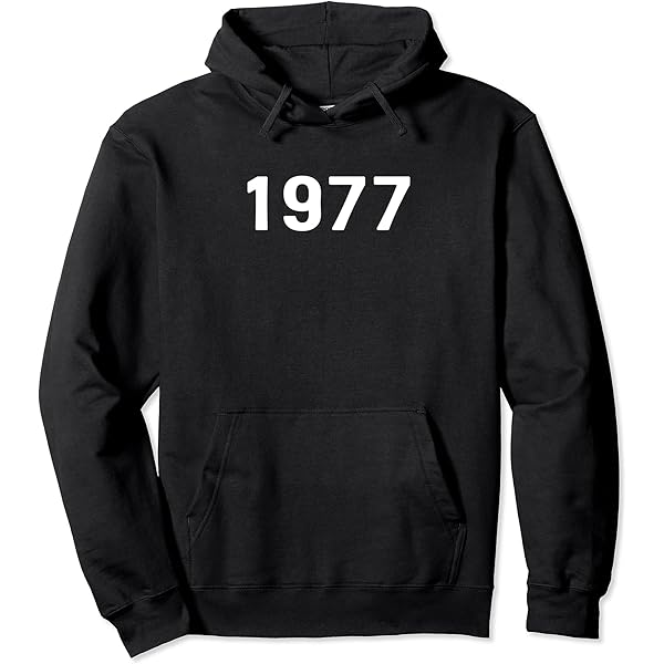Amazon.com: Awesome 1977 Pullover Hoodie : Clothing, Shoes & Jewelry