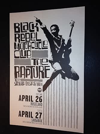 Black Rebel Motorcycle Club BRMC Rapture Portland Oregon Concert Tour