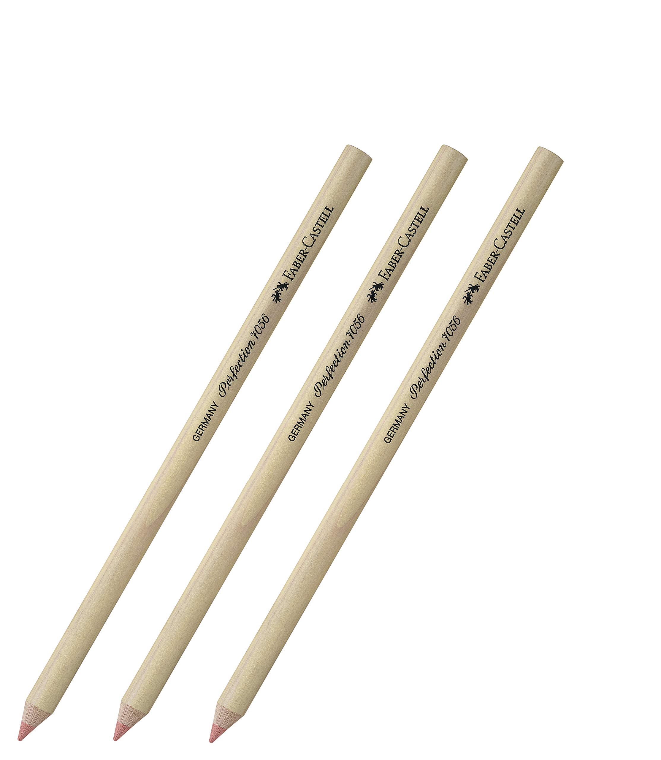 Faber-Castell Perfection Eraser Pen (3X 7056 Soft Red Tip)