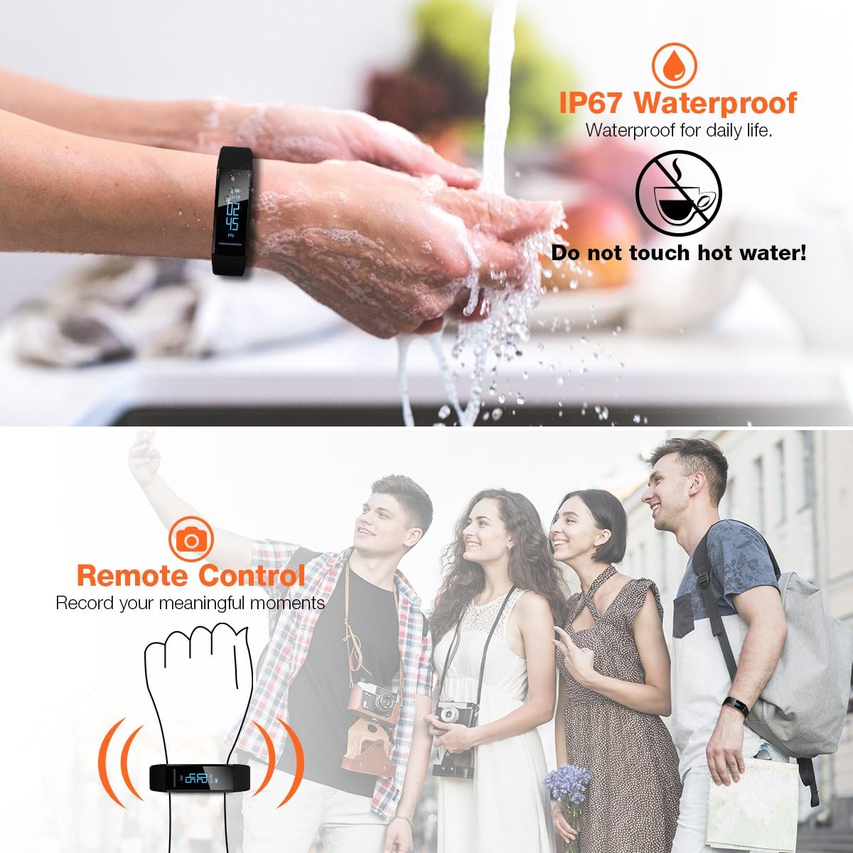 elegiant smart bracelet c11