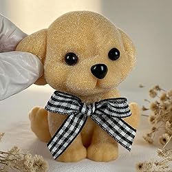 Handmade Taba Squishy Dog Toy, Realistic Silicone