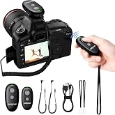 AODELAN USB-C Rechargeable Wireless Camera Remote Shutter Release for Canon | EOS RP R6 Rebel T7 T6 T5 T3 SL2 5D Mark II III IV 6D Mark II 7D Mark II 7D Series 5D Series