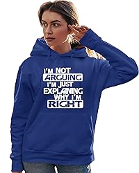 Go All Out 3X-Large Royal Mens I'm Not Arguing I'm