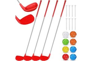 Realspring 2 Pack 36" Backyard Golf Club Set with Oversize Heads Golf Club for Home Backyard Bucket Game Chipping Clubs Outdoor Indoor Training Practice Gift for Adults (Right Hand)