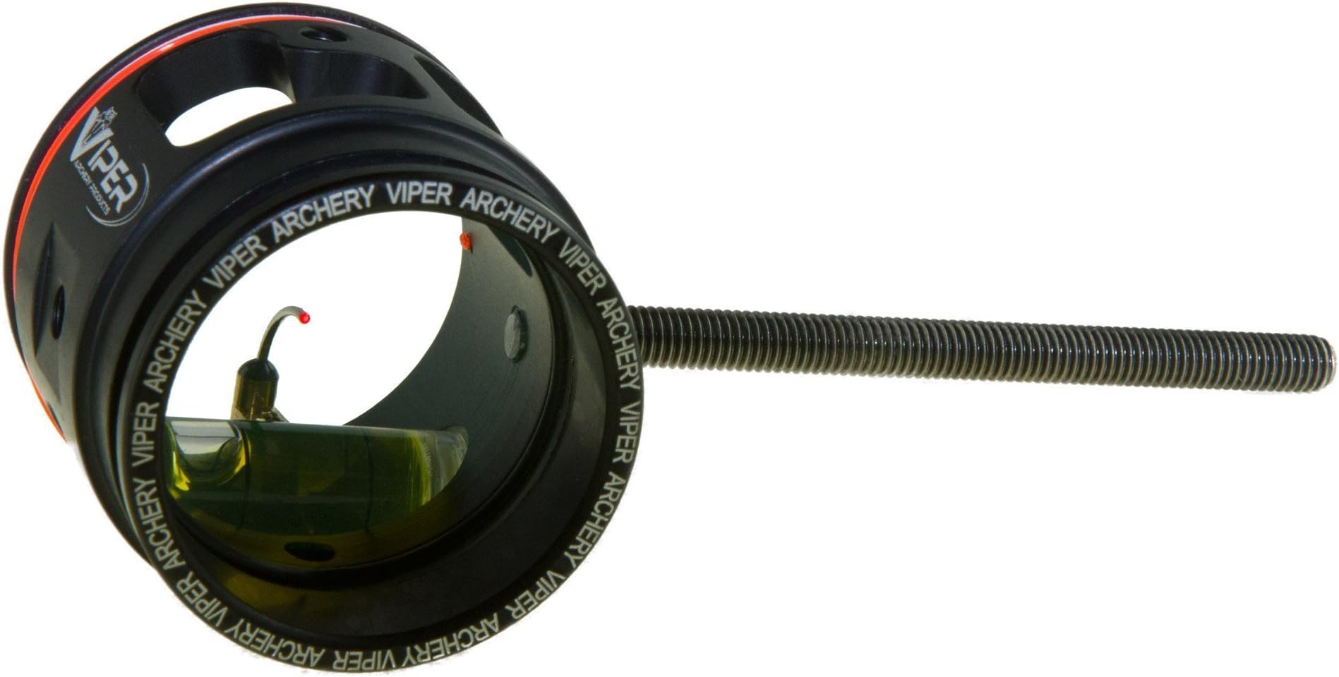 Viper Archery Products Scope with 0.019 Red Up Pin and 4X Lens, Black