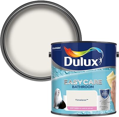 Dulux Easycare Bathroom Soft Sheen Emulsion Paint Timeless 2.5L
