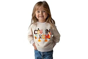 luethbiezx Kids Toddler Baby Boys Girls Thanksgiving Sweatshirt Long Sleeve Funny Turkey Crewneck Pullover Top Fall Clothes