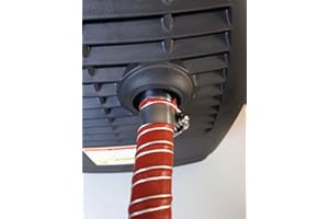 INNOVATIVE GENERATOR SOLUTIONS GenExhaust Compatible with Honda EU2200i/EU2000i/EU1000i Generator 3/4" Silicone tubing Exhaust Extension 1-1/2 Foot Length.