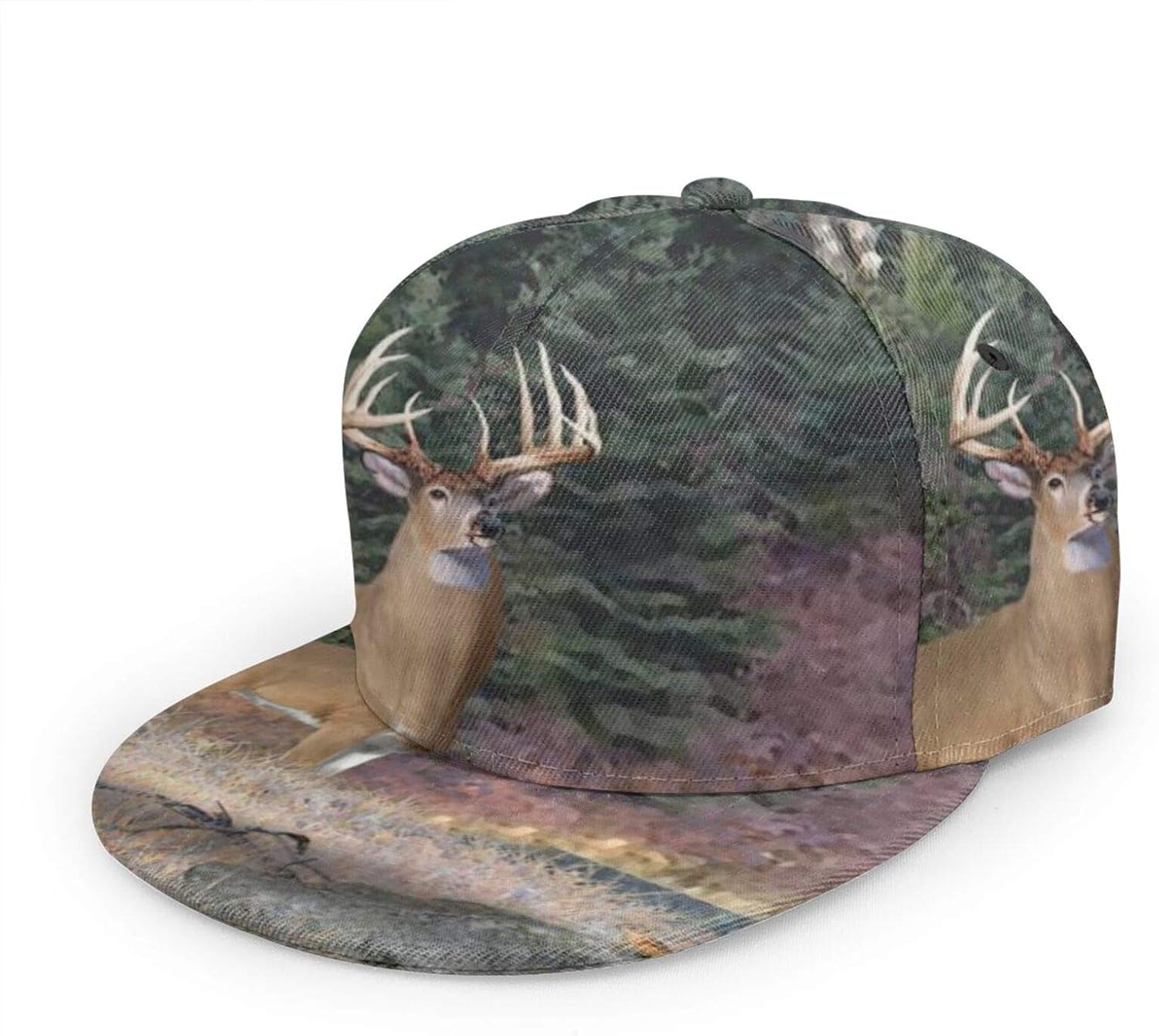 Deer Hunting Hat Unisex Cotton Low Profile Distressed Vintage Baseball