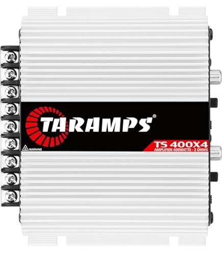 TARAMPS TS400×4 Amazon.com: Taramps TS 400x4 400 watts RMS 4 Channels Full Range