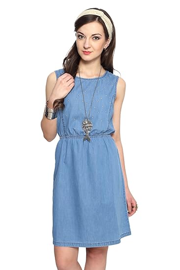 pantaloons denim dress