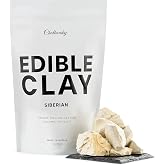 Chalkovsky Premium Edible Clay - Crispy Clay Chunks for Eating - Edible Chalk for Pica Cravings, Mukbang ASMR Content Creators - Ready-to-Eat Clay - Carefully Selected Edible Dirt Bites - 7 Oz (200gr)