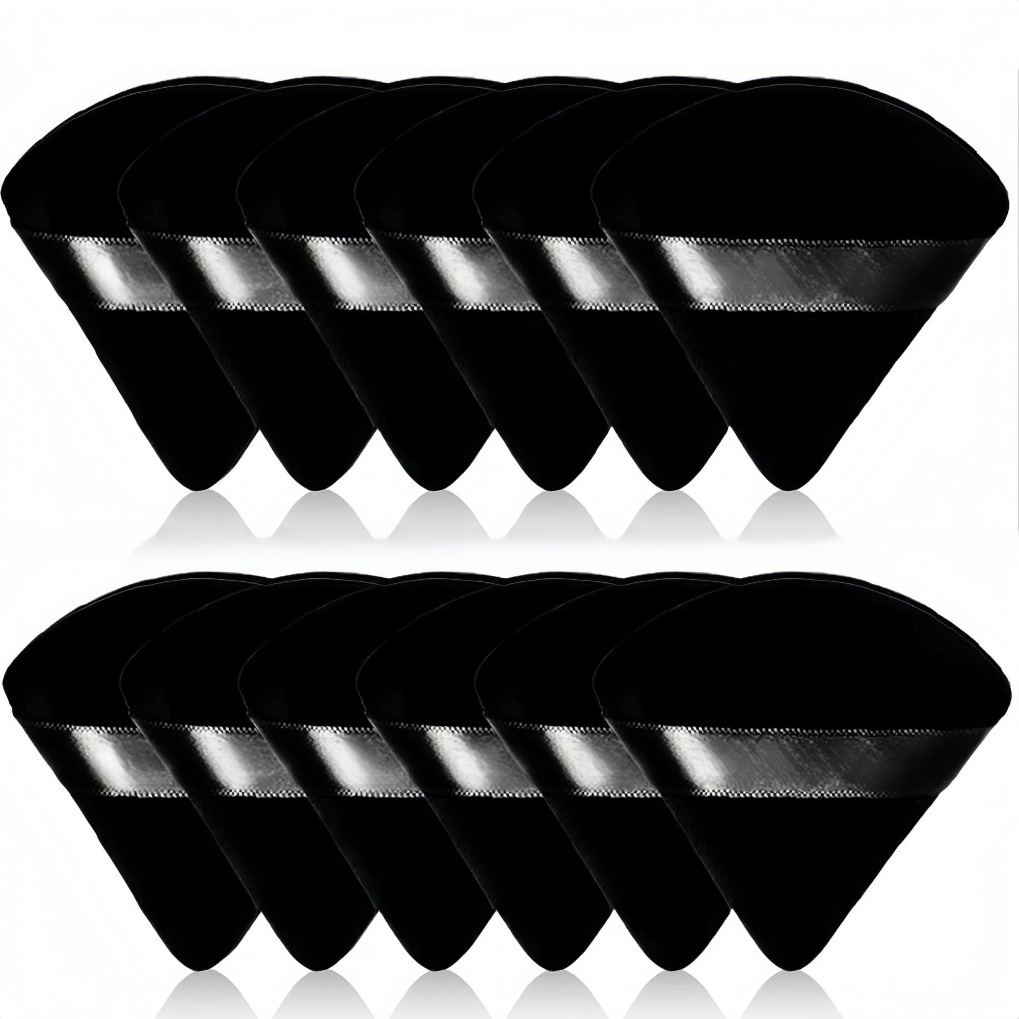 50pc Triangle Powder Puff Multifunctional Makeup Powder Puffs Powder Sponge Tools for Loose and Pressed Powder