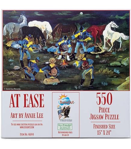 SUNSOUT Love Song 500 Piece Jigsaw Puzzle By Annie Lee - 18x24 Inch Made In USA