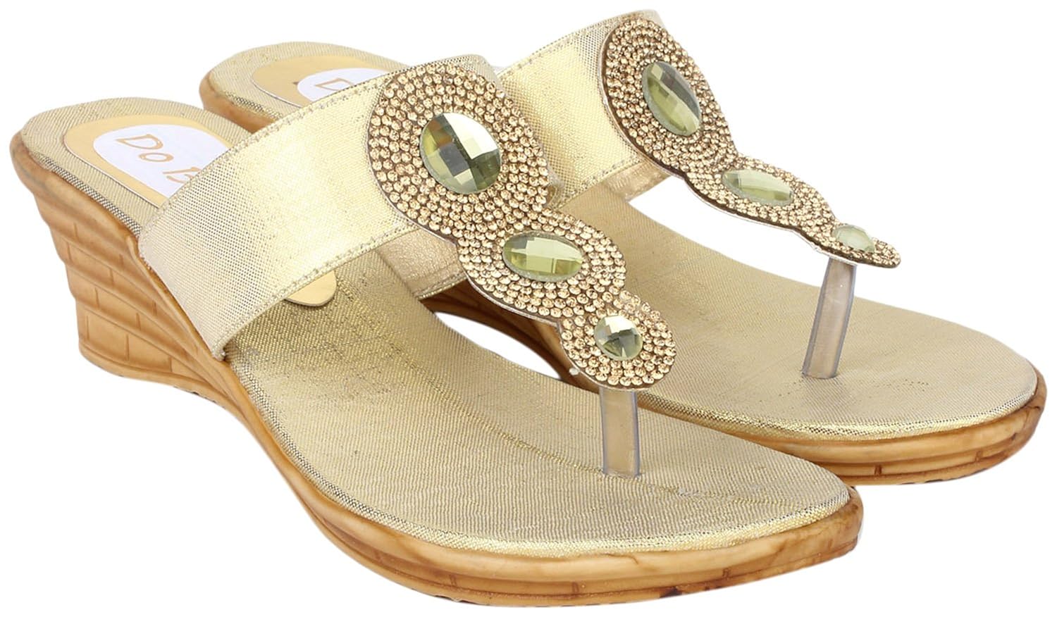 do bhai women's synthetic wedges