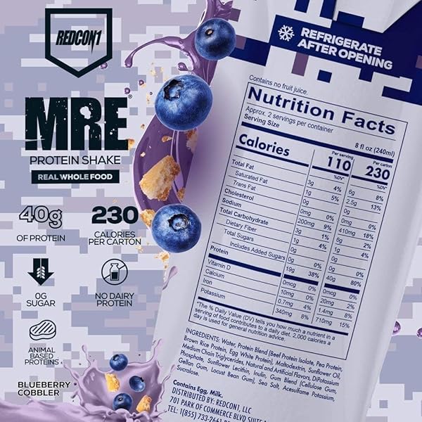 REDCON1 – MRE PROTEIN SHAKE