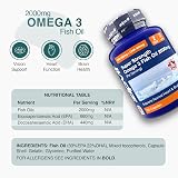 Zipvit Omega 3 Fish Oil 2000mg 120 Softgels EPA 660 DHA 440 view 7