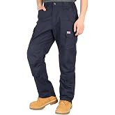 BOCOMAL FR Cargo Pants for Men Lightweight Vented Airflow Stretch Ripstop | Fire Resistant CAT2,Modacrylic Breathable Mesh,Relaxed Fit,Double Front Knee,Water Stain Flame Resistant Summer Work FRC