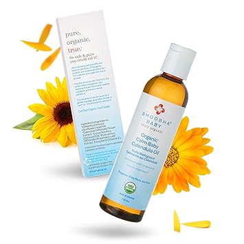 calendula oil for baby massage