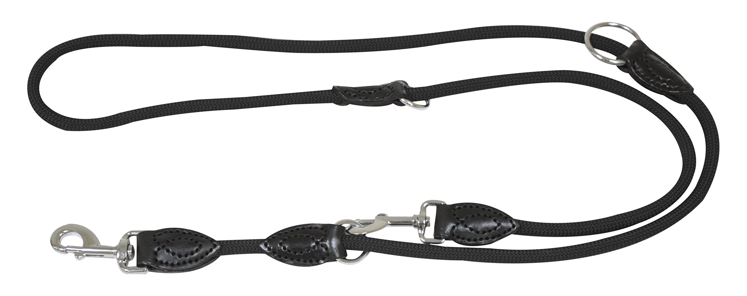 Croci Tubular Train Leash, 14 x 2000 mm, Black