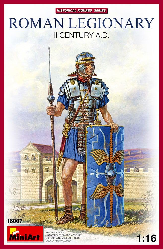 Miniart 1:16 Scale Roman Legionary II century A.D. Plastic Model Kit