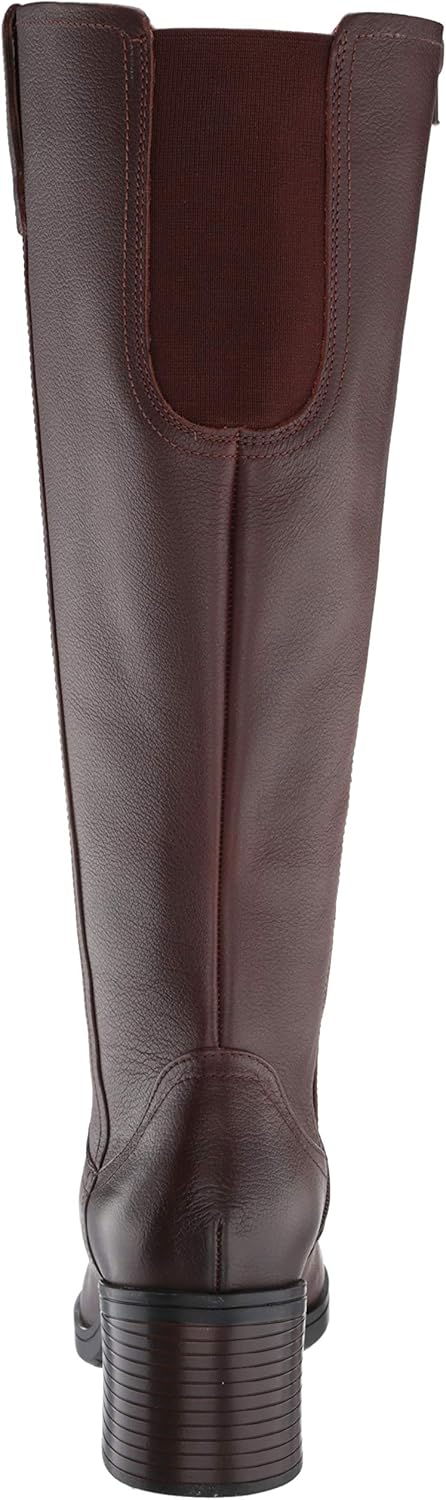 clarks women's hollis moon leather boots