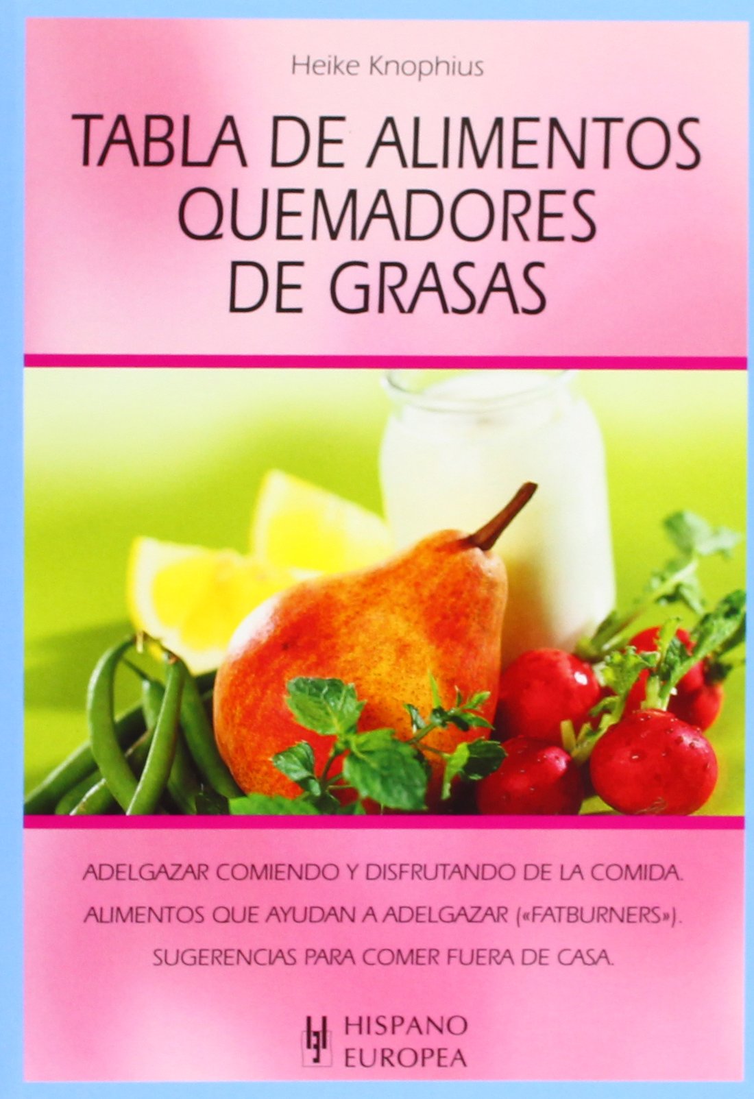 Tabla de alimentos quemadores de grasas (Tablas de alimentos)
