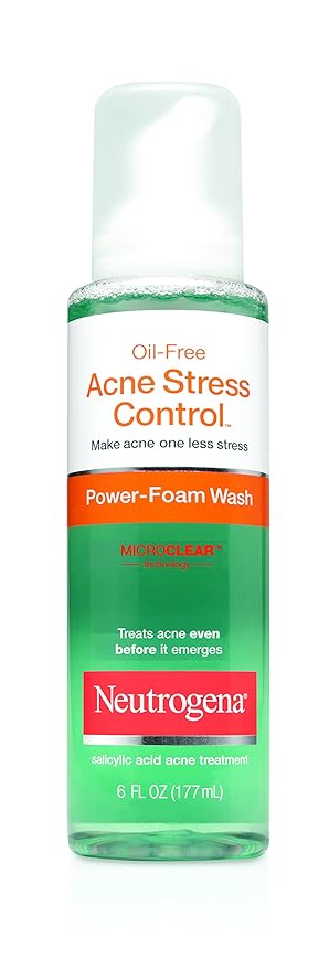 neutrogena spot stress control foam wash