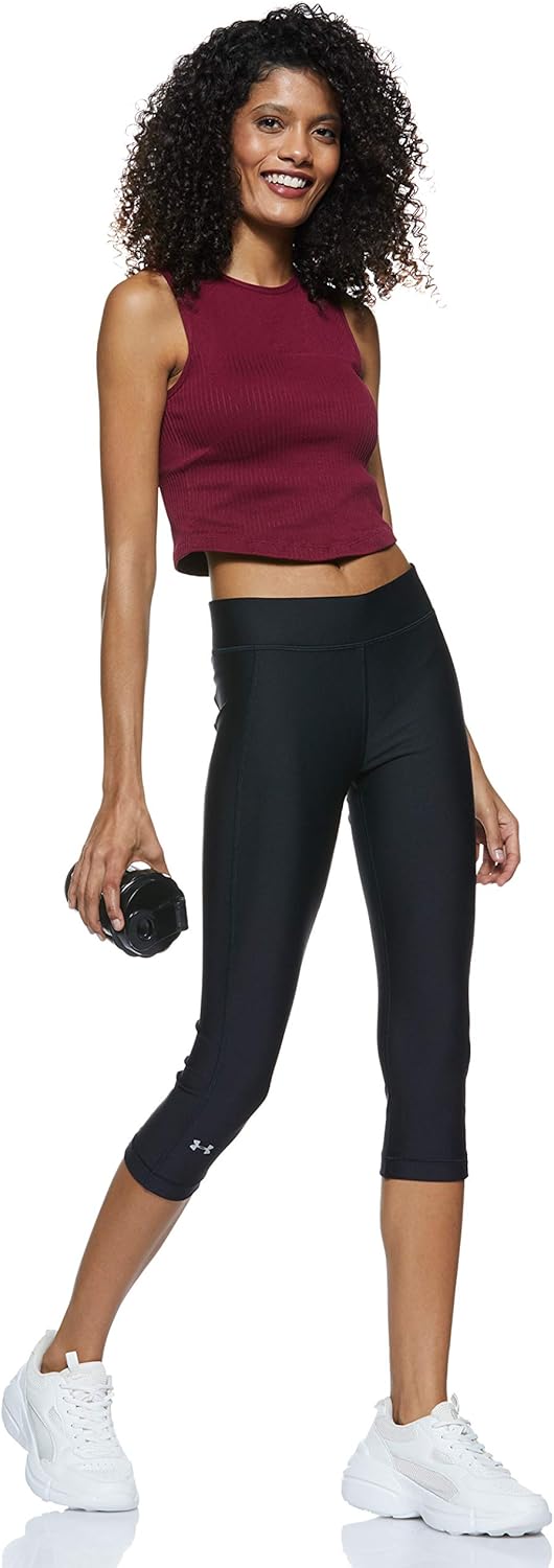 Under Armour Women's HeatGear Armour Capri Leggings: Clothing