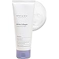 Mary&May White Collagen Cleansing Foam - Deep Cleansing, Hydrating Formula for Firm and Radiant Skin with Niacinamide - Korean Skincare, EWG Green Grade, Hypoallergenic, 5.07 fl.oz.