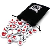 D&amp;D Class and Monster Tokens for Dungeons and Dragons (Full Set) | Player and NPC counters, high quality ABS, TTRPG accessory